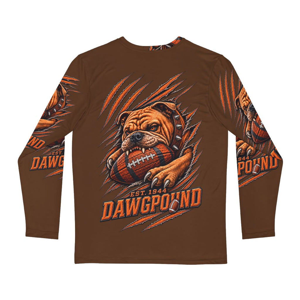 DAWGPOUND CAFE ALLOVER PRINT LONG SLEEVE T-SHIRT