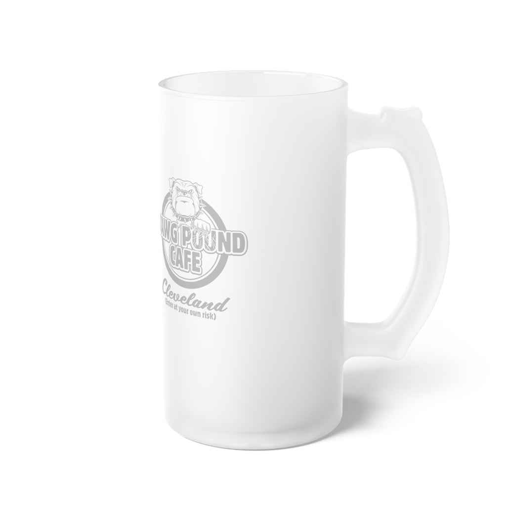 DAWGPOUND CAFE - Frosted Glass Beer Mug