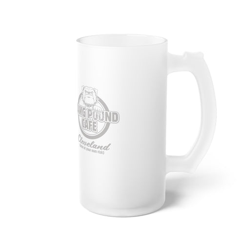 DAWGPOUND CAFE - Frosted Glass Beer Mug